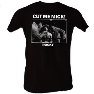 Rocky Cut Mick Black T-Shirt